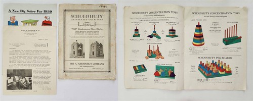 1930 antique schoenhut 43pg - schoenhut,