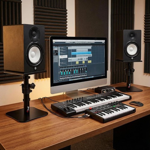 Desktop speaker stands pair - desktop,