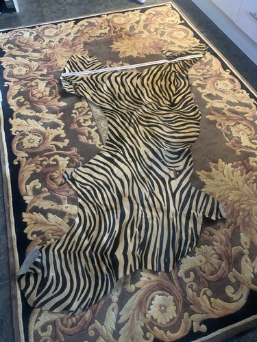 Tiger pattern small cow hide - pattern,