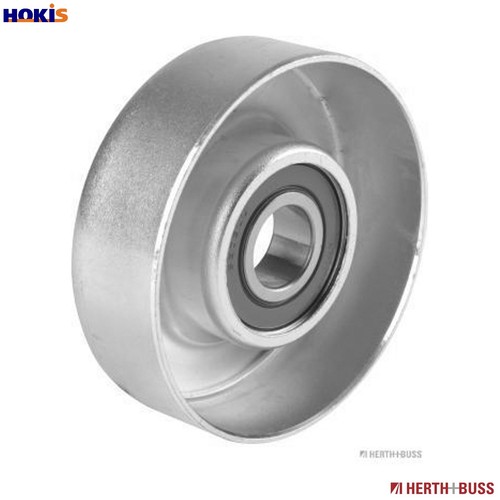 Deflectionguide pulley vribbed - pulley,