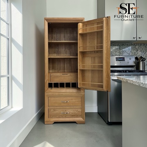 Natural solid oak - solid, kitchen