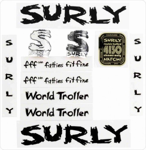 Adhesives frame surly world - adhesives,