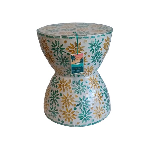 Floral capiz shell - floral,