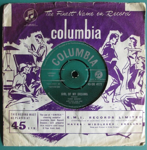 Tony brent girl - of, my