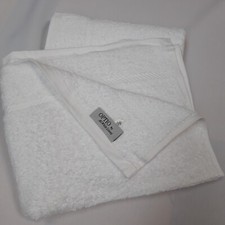 3 PACK WHITE  HOTEL SOFT QUALITY 500GSM BATH SHEETS 100% COTTON  SIZE 90X150CM,