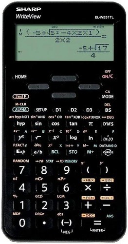 Sharp w531 writeview black - el-w531,