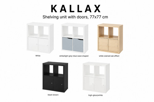 Ikea kallax shelving unit - unit, with
