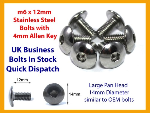 Stainless steel bolt - m6, x