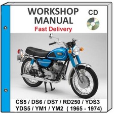 YAMAHA CS5 DS6 DS7 RD250 YDS3