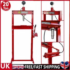 20 Ton Hydraulic Shop Press Heavy Duty Garage Hydraulic Press with Press Gauge