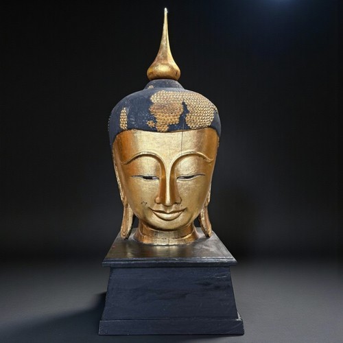 Large thai buddha head - thai,