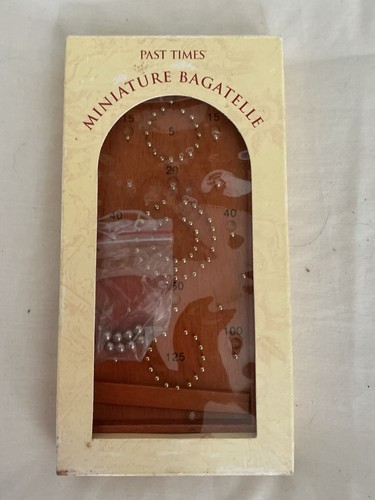 Past times miniature bagatelle - past,