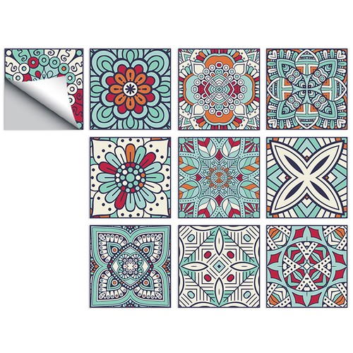 Pcs wall mural stair - 10,