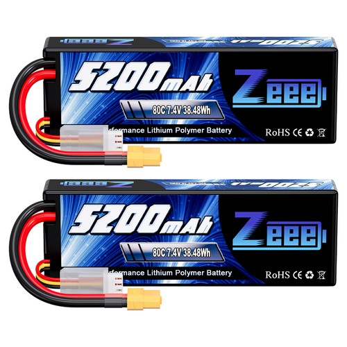 Zeee 5200mah 2s lipo - 7.4v,