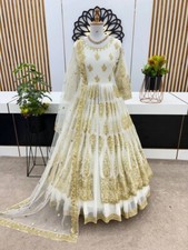 White Gown Lehenga Choli Indo