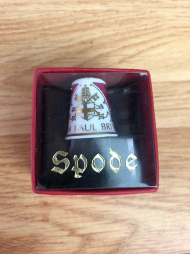 Spode thimble pope - spode, paul