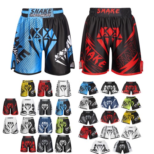 Kids muay thai shorts boys - uk,