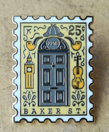 Sherlock holmes metal enamel - sherlock,