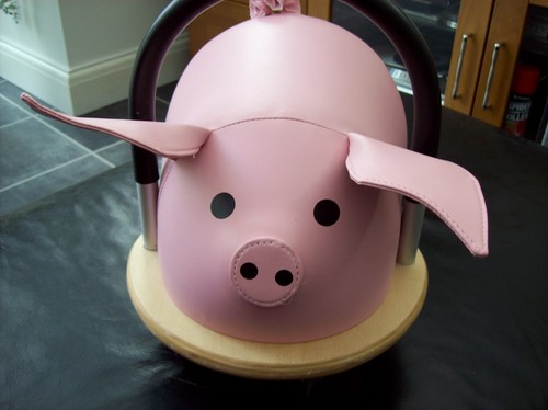 Pink pig wheely bug - pink,