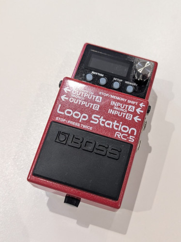Boss loop station - boss, stereo