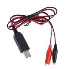 Replace 2x AA AAA Battery Eliminator USB 5V to 3V Step-down Cable for Radio Toy
