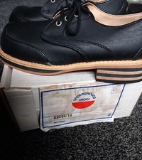 Vintage Underground Leather Smooth-Soled Shoes. Northern Soul? Size 6