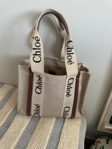 Chloe woody tote bag - , medium
