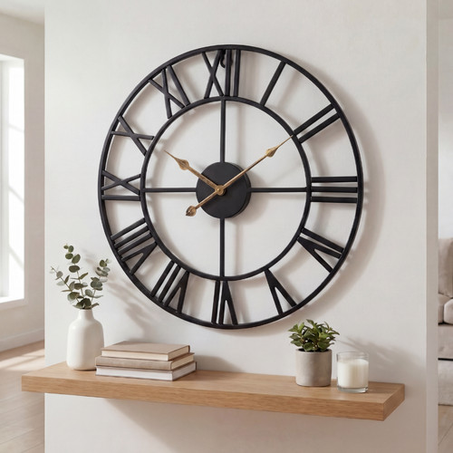 Large wall clocks - wall, skeleton