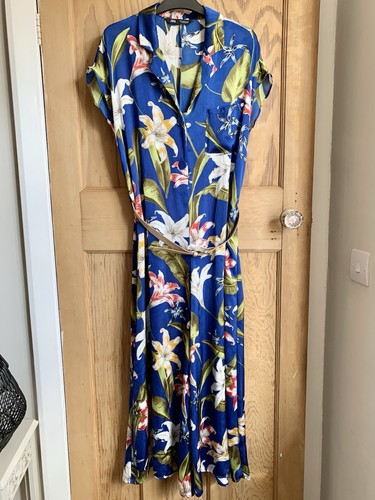 Zara royal blue - royal, tropical