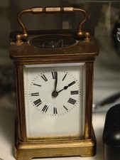 VINTAGE SWISS BRASS CARRIAGE