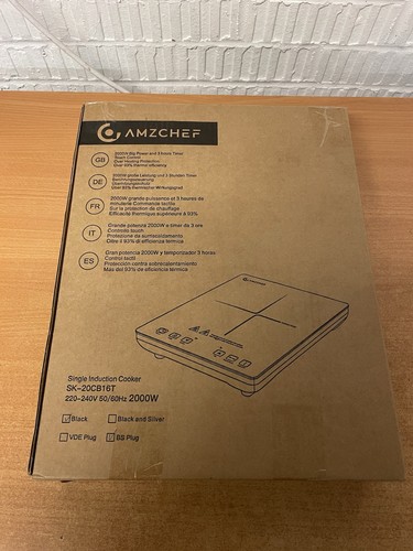 Amzchef single induction hob - single,