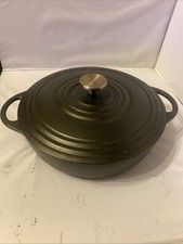 Habitat 4 Litre Cast Iron Shallow Casserole Dish 