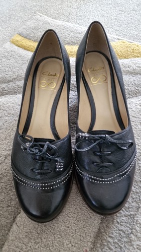 Exquiste clarks black ladies - exquiste,