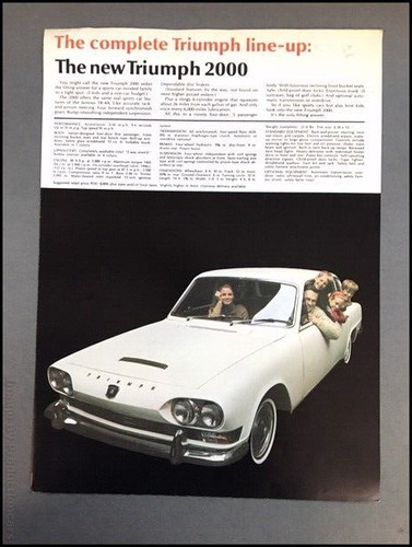 1967 triumph 2000 tr4a - tr4a, tr-4a