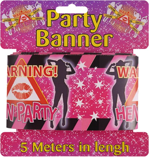 Hen party banners wall - hen, /