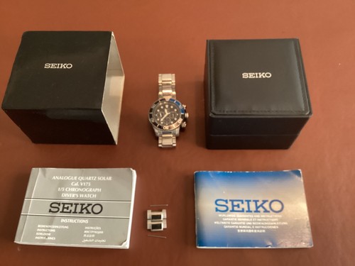 Seiko analogue quartz - seiko,