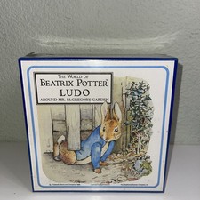 PETER RABBIT THE WORLD OF BEATRIX POTTER LUDO GAME RARE & VINTAGE Factory Sealed
