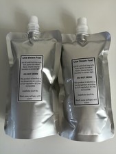 2x Large Fuel Gel Pouches Suitable For Mamod Wilesco Bowman Steam Engines