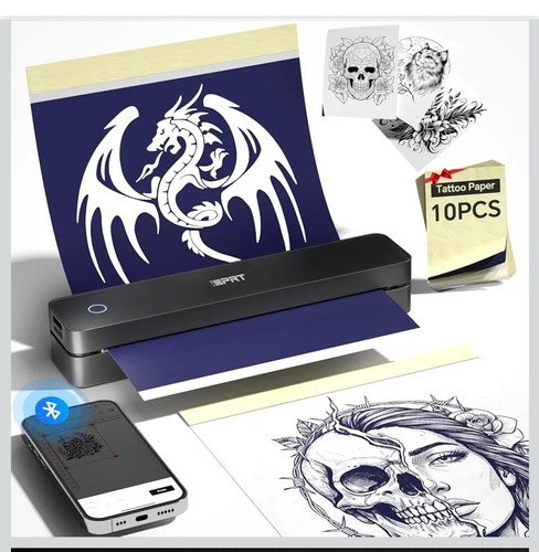 Tattoo stencil printer - stencil,