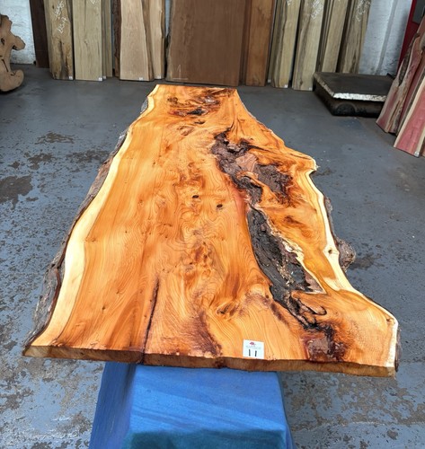 Yew waney edge - edge, 25mm