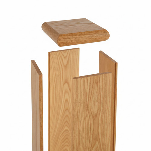 Newel post cladding kit - cladding,