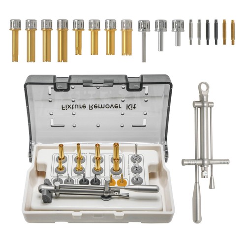 Dental fixture remover - dental, kit