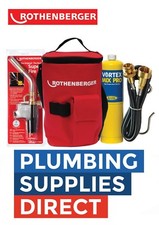 Rothenberger Plumbers Hot Bag Superfire 2 Torch Mapp Extension Hose - Soldering