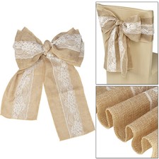 1-100x Hessian Sashes with