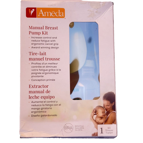 Ameda manual breast pump - ameda,