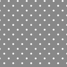 Grey Spot PVC Vinyl Wipe Clean Oilcloth Tablecloth