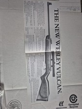 Webley Vulcan Advert Pamphlet