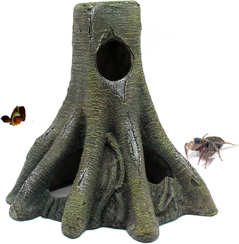 Aquarium decor corner tree - corner,
