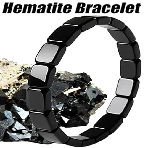 Hematite bracelet magnetic - bracelet,