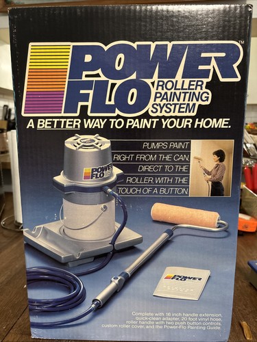 Vintage power flo roller - vintage,